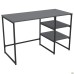 Jet JT1200 computer desk (1187x550x750H) black/Grey Slate