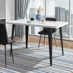 Cherry 1200 table (1200x670xH770) charcoal black/white Cherry 1200 table (1200x670xH770) charcoal black/white
