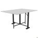 Fold 2 FL2 1400 folding table (1380/210x1000x750H) black/White