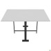 Fold 2 FL2 1400 folding table (1380/210x1000x750H) black/White