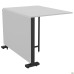 Fold 2 FL2 1400 folding table (1380/210x1000x750H) black/White