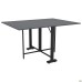 Fold 2 FL2 1400 folding table (1380/210x1000x750H) black/Grey Slate
