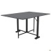 Fold 2 FL2 1400 folding table (1380/210x1000x750H) black/Grey Slate