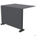 Fold 2 FL2 1400 folding table (1380/210x1000x750H) black/Grey Slate