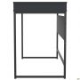 Campari Cr1200 desk (1200x550x800H) black/Anthracite