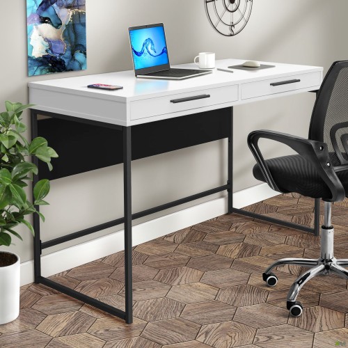 Campari Cr1200 desk (1200x550x800H) black/White