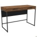 Campari Cr1200 desk (1200x550x800H) black/Livorno Oak