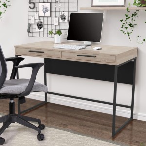 Campari Cr1200 desk (1200x550x800H) black/Sonoma Oak