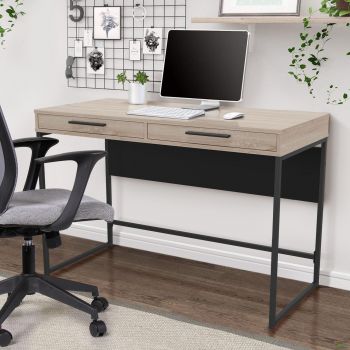 Campari Cr1200 desk (1200x550x800H) black/Sonoma Oak