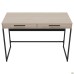 Campari Cr1200 desk (1200x550x800H) black/Sonoma Oak