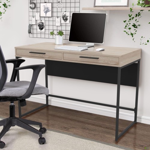 Campari Cr1200 desk (1200x550x800H) black/Sonoma Oak