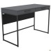 Campari Cr1200 desk (1200x550x800H) black/Grey Slate