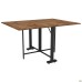 Fold 2 FL2 1400 folding table (1380/210x1000x750H) black/Oak Livorno