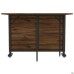 Fold 2 FL2 1400 folding table (1380/210x1000x750H) black/Oak Livorno