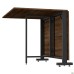 Fold 2 FL2 1400 folding table (1380/210x1000x750H) black/Oak Livorno