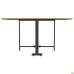 Fold 2 FL2 1400 folding table (1380/210x1000x750H) black/Oak Livorno