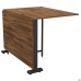 Fold 2 FL2 1400 folding table (1380/210x1000x750H) black/Oak Livorno