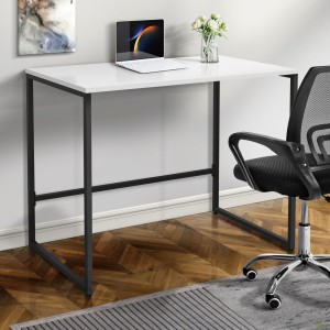 Asti AS900 computer desk (900x550x750H) black/White