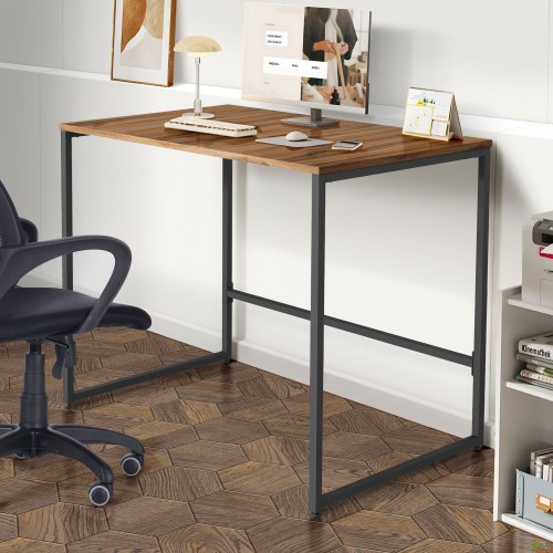 Asti AS900 computer desk (900x550x750H) black/Livorno Oak