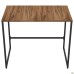 Asti AS900 computer desk (900x550x750H) black/Livorno Oak