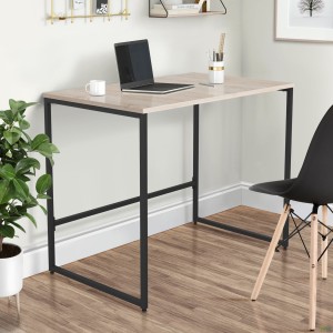 Asti AS900 computer desk (900x550x750H) black/Sonoma Oak