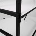 Mont Blanc desk (1250x550x1027H) black/White