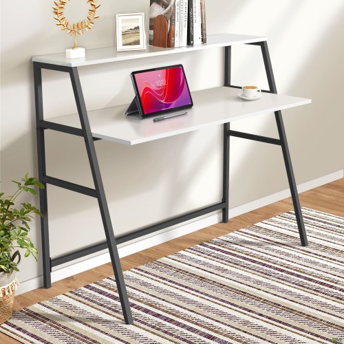Mont Blanc desk (1250x550x1027H) black/White