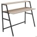 Mont Blanc desk (1250x550x1027H) black/Sonoma Oak