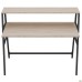 Mont Blanc desk (1250x550x1027H) black/Sonoma Oak