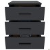 Asti AS400 pedestal (400x400x460H), anthracite