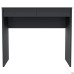 City-102 Desk with Two Drawers (900x500x780mm) Anthracite