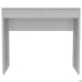 City-102 Desk with Two Drawers (900x500x780mm) White
