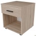 City-401 bedside table, oak sonoma