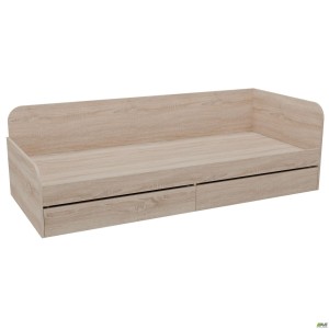 City Single Bed with Two Under-Mattress Drawers 1900x800 Sonoma Oak