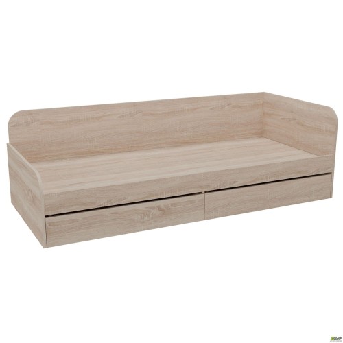 City Single Bed with Two Under-Mattress Drawers 1900x800 Sonoma Oak