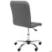 Samba-Home chrome chair, grey faux leather, no piping
