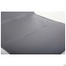 Samba-Home chrome chair, grey faux leather, no piping