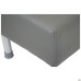Smile 1200 sofa, grey faux leather