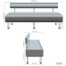 Smile 1800 Sofa, Naples N-36 upholstery