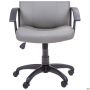 Rover Tilt executive chair, grey faux leather