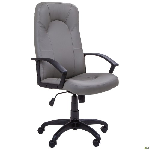 Rover Tilt executive chair, grey faux leather