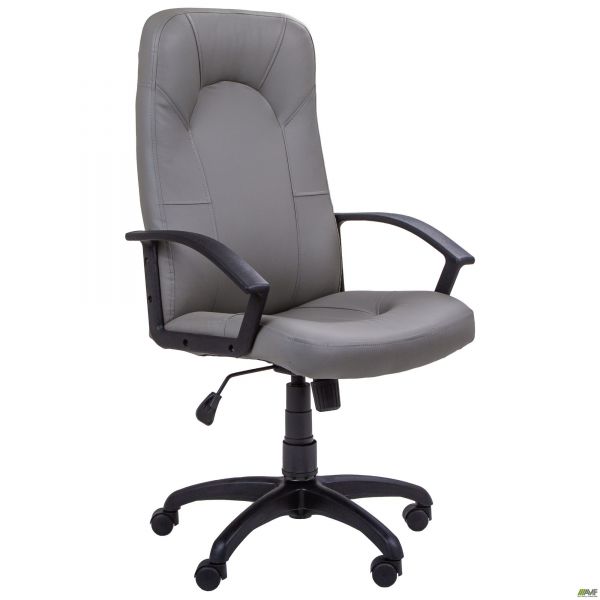 Rover Tilt executive chair, grey faux leather