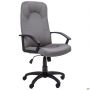 Rover Tilt executive chair, grey faux leather