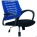 Dex chair, seat A-1/mesh backrest blue