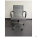 Slim Net LB Chrome Tilt chair, black mesh