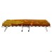 Classic folding bed, aluminum, with mattress, 1900x800, State brown