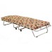 Classic folding bed, aluminum, with mattress, 1900x800, Gazetka H-11