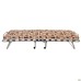 Classic folding bed, aluminum, with mattress, 1900x800, Gazetka H-11