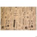 Classic folding cot black with mattress 1900×800 Newspaper H-113 (Americana)