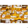 Classic folding-bed mattress (City brown fabric) 1800x750x70